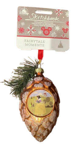 Disney Parks Snow White Glass 2 Sided Sketchbook Christmas Ornament New With Tag -Hallmark || Disney Shop 0d389009 e433 5358 a574 41d38234cbcc