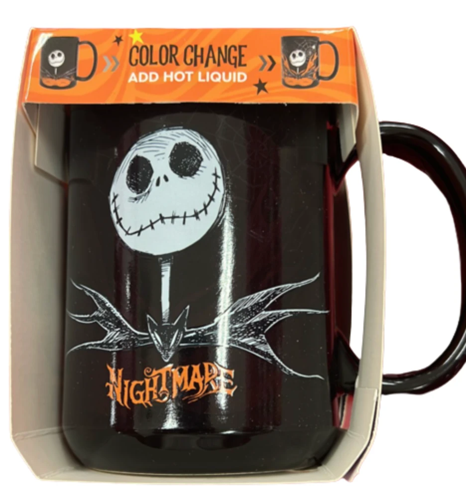 Disney Nightmare Before Christmas Jack Skellington Color Changing Mug New Box 5 Disney Nightmare Before Christmas Jack Skellington Color Changing Mug New Box - Image 3