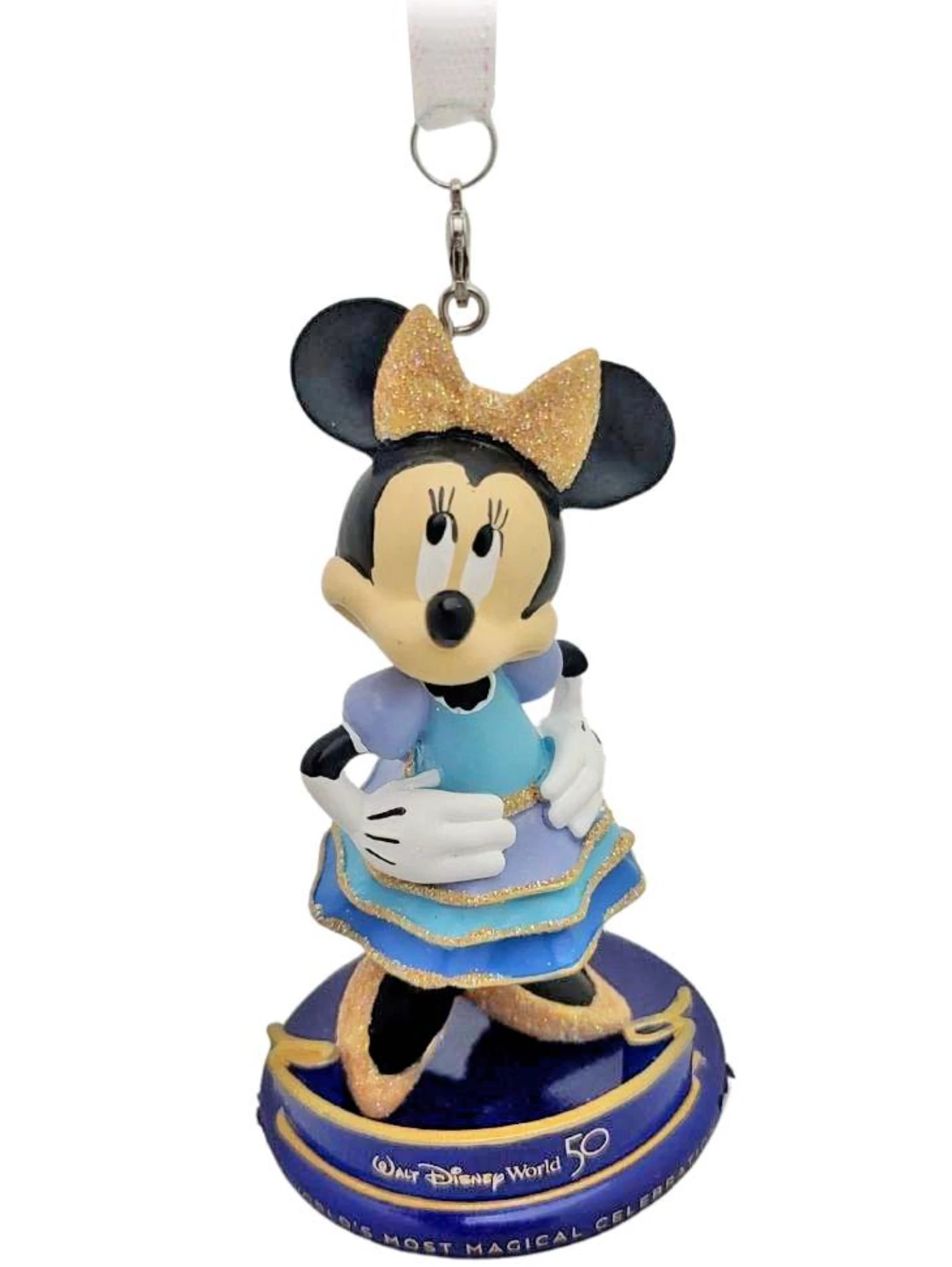 Disney Parks WDW 50th Magical Celebration Minnie Christmas Ornament New With Tag 5 Disney Parks WDW 50th Magical Celebration Minnie Christmas Ornament New With Tag - Image 3