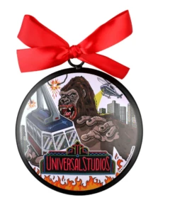 Universal Studios Retro Kongfrontation Ceramic Christmas Ornament New With Tag -Hallmark || Disney Shop 1bf9f40d 7e3a 5368 a8a5 db1ac96ef369