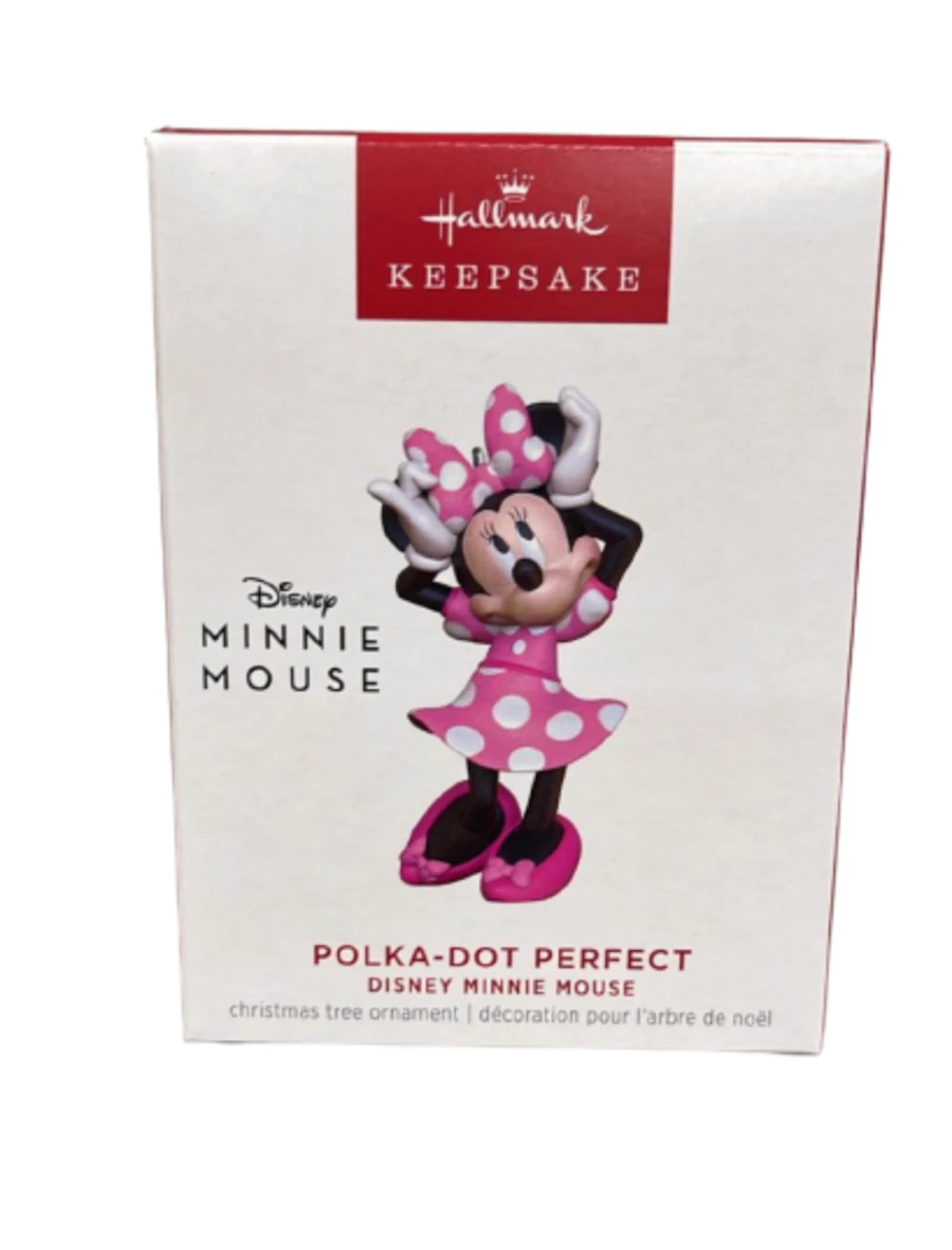 Hallmark 2023 Keepsake Disney Minnie Polka-Dot Perfect Christmas Ornament New 3 Hallmark 2023 Keepsake Disney Minnie Polka-Dot Perfect Christmas Ornament New