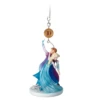 Disney 10th Frozen Legacy Anna Elsa Sketchbook Christmas Tree Ornament New W Tag