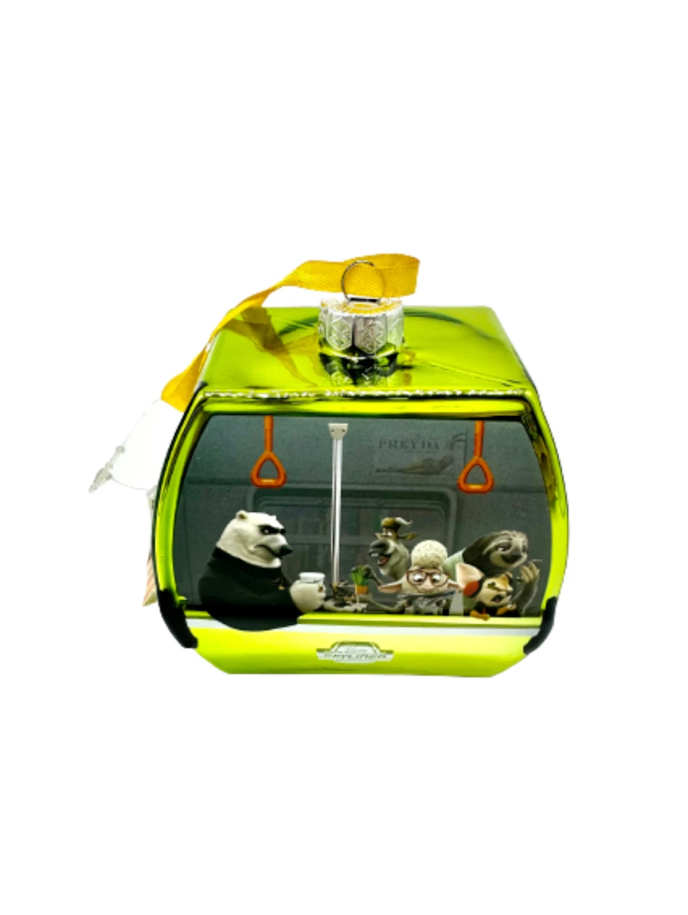 Disney Parks Skyliner Zootopia Glass Christmas Ornament New With Tag 3 Disney Parks Skyliner Zootopia Glass Christmas Ornament New With Tag