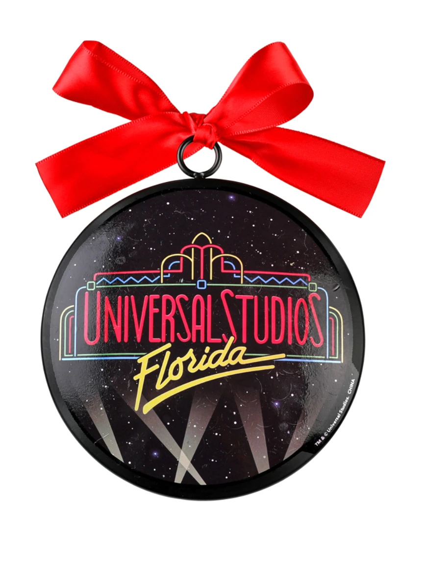 Universal Studios Florida Marquee Retro Ceramic Christmas Ornament New With Tag 4 Universal Studios Florida Marquee Retro Ceramic Christmas Ornament New With Tag - Image 2