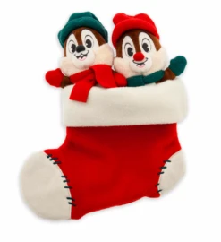 Disney Chip 'n Dale Duo In Santa Stocking Christmas Holiday Plush New With Tag -Hallmark || Disney Shop 3600db3e 0ede 5e28 8976 7a951b536360
