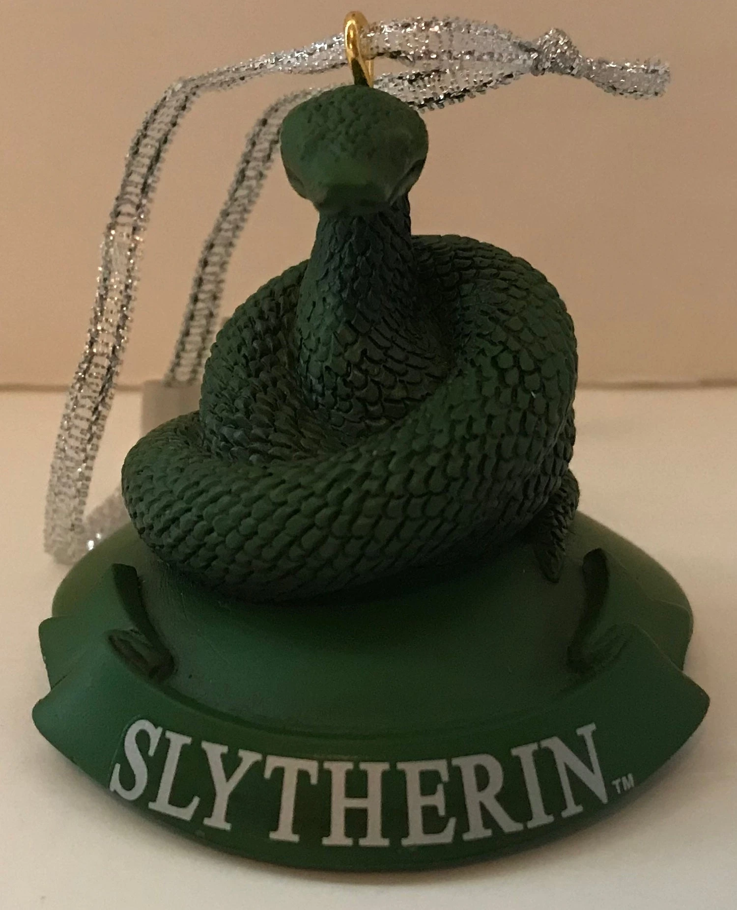 Universal Studios Harry Potter Slytherin House Icon Mascot Christmas Ornament 4 Universal Studios Harry Potter Slytherin House Icon Mascot Christmas Ornament - Image 2