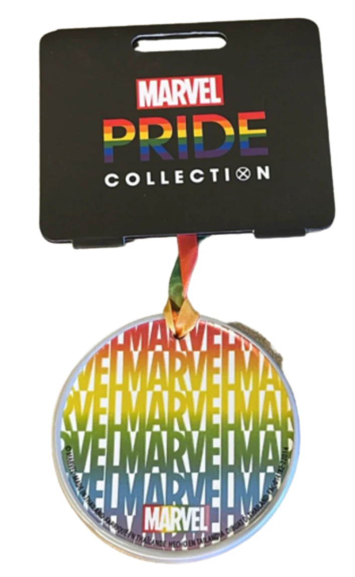 Disney Parks Marvel Pride Collection Strong Disc Christmas Ornament New With Tag 5 Disney Parks Marvel Pride Collection Strong Disc Christmas Ornament New With Tag - Image 3