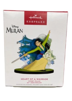 Hallmark 2023 Keepsake Disney Mulan Heart Of A Warrior Christmas Ornament New