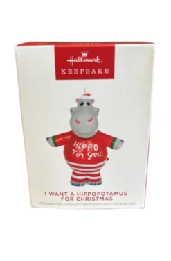 Hallmark 2023 Keepsake I Want A Hippopotamus For Christmas Ornament New With Box -Hallmark || Disney Shop 4dbb4db2 df4d 5e09 b35c 604b831b65a2