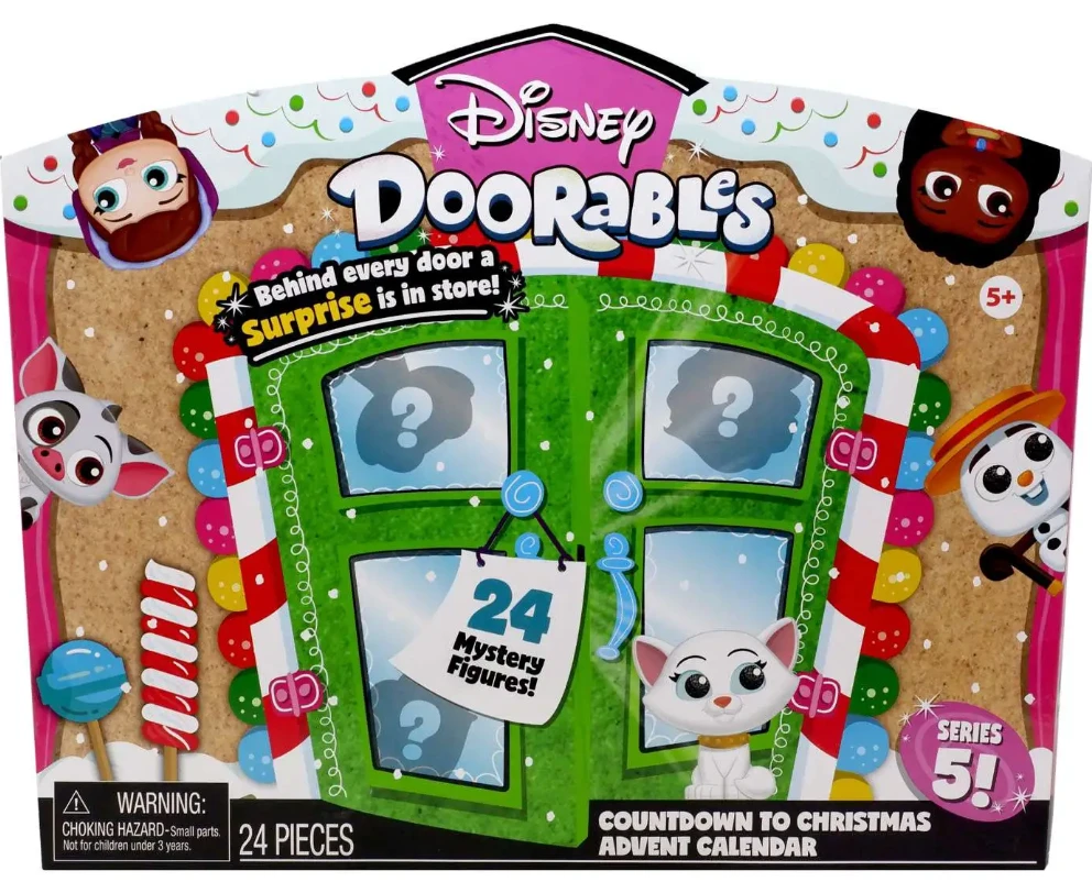 Disney Series 5 Doorables Countdown To Christmas Advent Calendar New With Box 3 Disney Series 5 Doorables Countdown To Christmas Advent Calendar New With Box