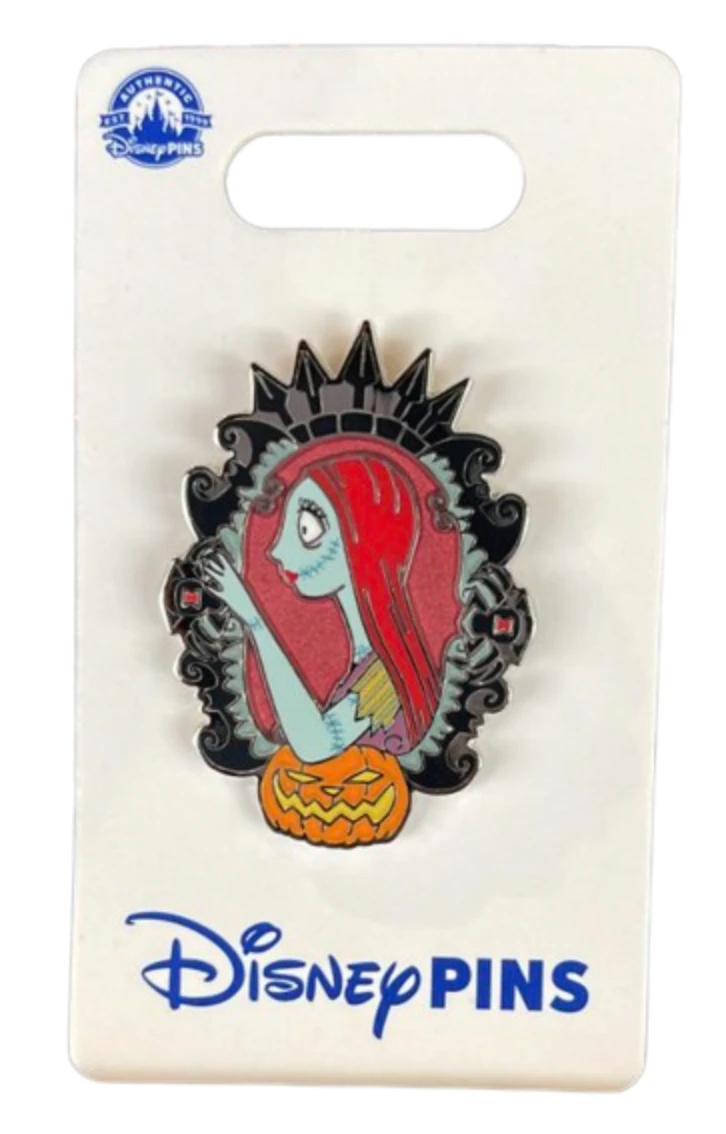 Disney Parks Nightmare Before Christmas Sally Pumpkin Halloween Pin New W Card 4 Disney Parks Nightmare Before Christmas Sally Pumpkin Halloween Pin New W Card - Image 2