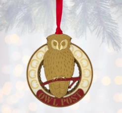 Universal Studios Harry Potter Owl Post Metal Christmas Ornament New With Tag -Hallmark || Disney Shop 605ae9f6 6b99 5ece a22a d979ccb364fa