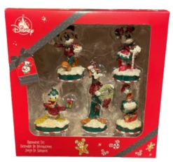Disney Parks Mickey & Friends Holiday Cheers Christmas Ornament Set New With Tag -Hallmark || Disney Shop 6dcf2c7e 7ad9 5895 baa0 fb044d4eb90b