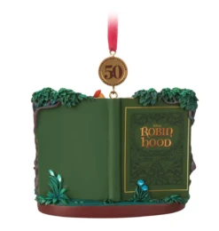 Disney 50th Robin Hood Legacy Sketchbook Christmas Tree Ornament New With Tag -Hallmark || Disney Shop 6fcd3866 9303 5cc6 b845 c76489855b34