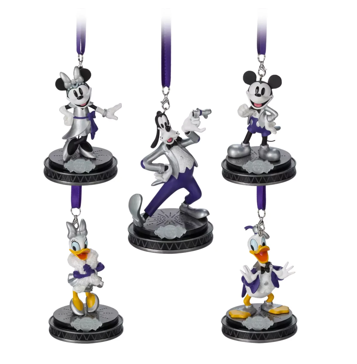 Disney 100 Years Of Wonder Mickey And Friends Sketchbook Christmas Ornament Set 4 Disney 100 Years Of Wonder Mickey And Friends Sketchbook Christmas Ornament Set - Image 2