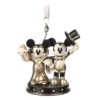 Disney Mickey And Minnie Mickey's Gala Premier Christmas Sketchbook Ornament New