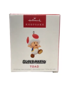 Hallmark 2023 Keepsake Mini Nintendo Super Mario Toad Christmas Ornament New -Hallmark || Disney Shop 8f002767 1e39 594e 9a59 c90b9e589744