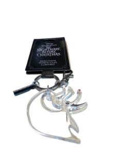 Disney Parks The Nightmare Before Christmas Clear Zero Keychain New With Tag