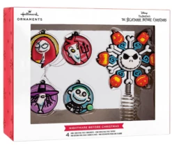 Hallmark Nightmare Before Christmas Mini Tree Topper - Ornament Set New With Box -Hallmark || Disney Shop 95e4d631 c4f3 5309 9614 4e104ec7daff