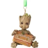 Disney Guardians Of The Galaxy Vol. 3 Baby Groot Christmas Sketchbook Ornament