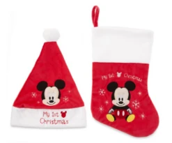 Disney My 1st Christmas Hat And Stocking Set New With Tag -Hallmark || Disney Shop 965a0ffc 97e4 5ccd a463 504d7bceb2dc