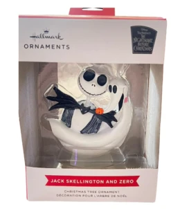 Hallmark Disney Nightmare Jack Skellington + Zero Christmas Ornament New W Box -Hallmark || Disney Shop a9373078 4455 53da a6c3 9102431a01c0