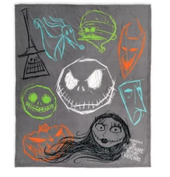 Disney Parks Nightmare Before Christmas Jack & Sally Throw Blanket New With Tag -Hallmark || Disney Shop c6f44894 855e 5a12 a446 4fd45d27dd99