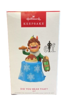 Hallmark 2023 Keepsake Elf Did You Hear That? Musical Christmas Ornament New Box -Hallmark || Disney Shop c9feda3d 7736 5206 9c7d 2546273b6619