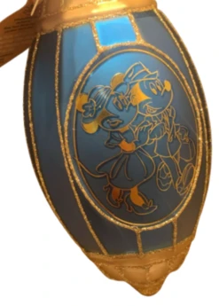 Disney Parks Riviera Resort Mickey & Minnie Glass Christmas Ornament New W Tags -Hallmark || Disney Shop d41075bd 648d 52e1 8c14 14fad12ebb40