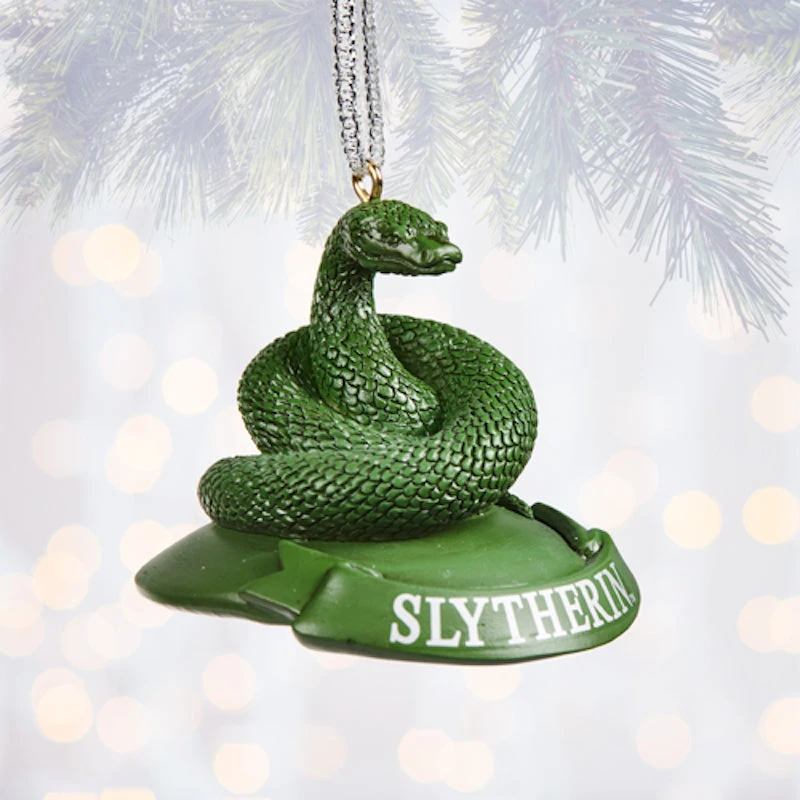 Universal Studios Harry Potter Slytherin House Icon Mascot Christmas Ornament 3 Universal Studios Harry Potter Slytherin House Icon Mascot Christmas Ornament