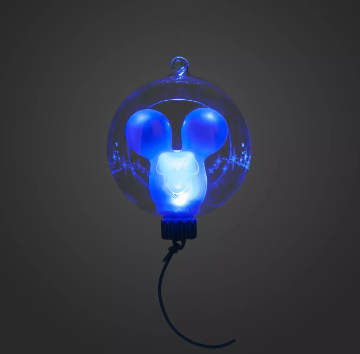 Disney Sketchbook Mickey Blue Balloon Light-Up Christmas Ornament New With Tag 5 Disney Sketchbook Mickey Blue Balloon Light-Up Christmas Ornament New With Tag - Image 3