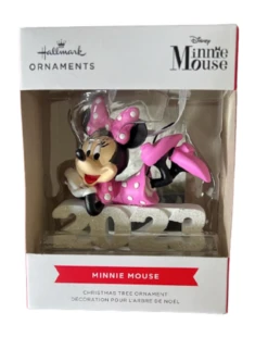 Hallmark Disney 2023 Minnie Mouse Glitter Christmas Tree Ornament New With Box -Hallmark || Disney Shop dd1c134a cc1f 596f bd8c 12c9f9d72247