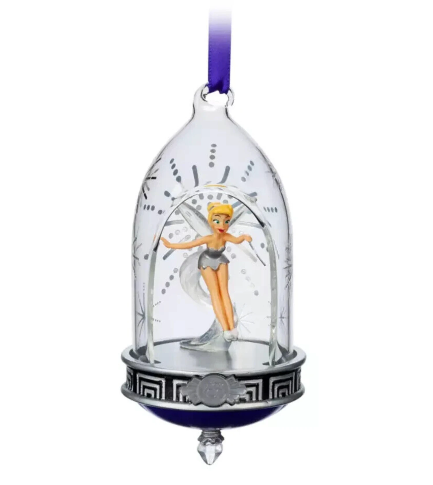 Disney 100 Years Of Wonder Tinker Bell Dome Christmas Tree Ornament New With Tag 4 Disney 100 Years Of Wonder Tinker Bell Dome Christmas Tree Ornament New With Tag - Image 2