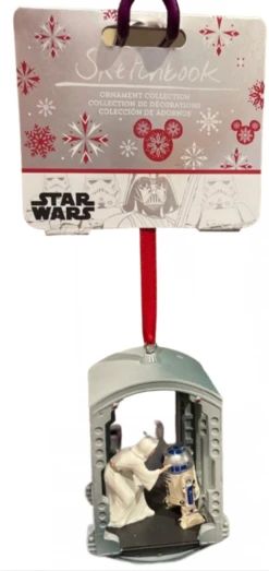 Disney Sketchbook Star Wars Princess Leia R2-D2 Christmas Ornament New With Tag 7 Disney Sketchbook Star Wars Princess Leia R2-D2 Christmas Ornament New With Tag -Hallmark || Disney Shop ef3430fb fe26 5c7e ad1f 59d7c93a4917
